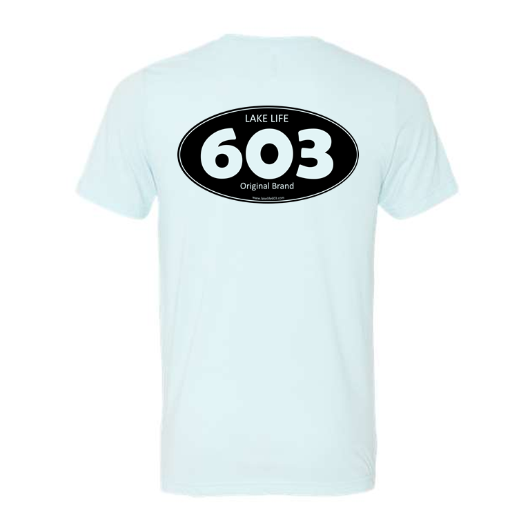 603 Black Oval Tee