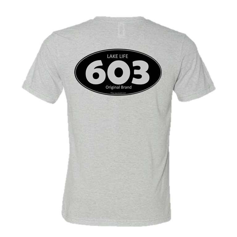603 Black Oval Tee