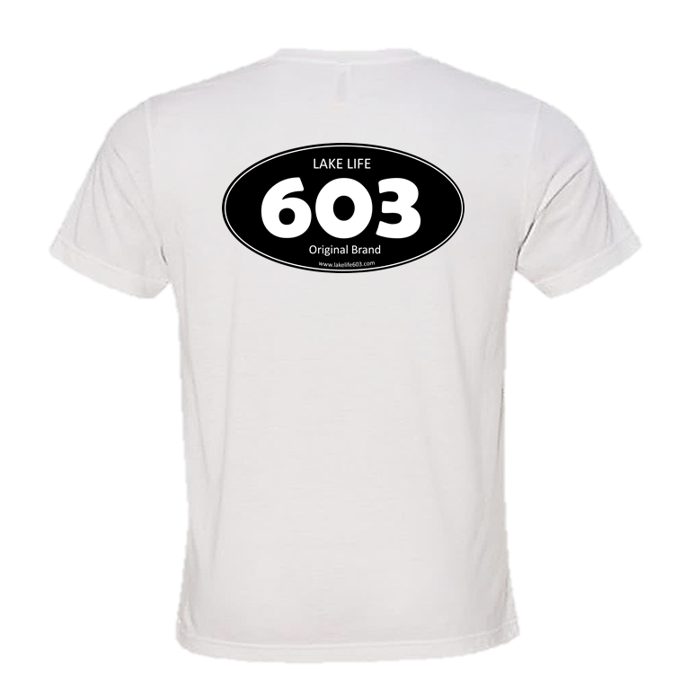 603 Black Oval Tee