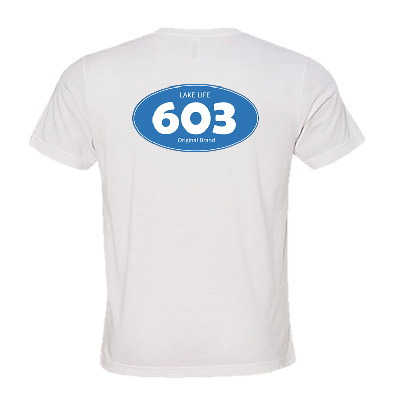 603 Blue Oval Tee