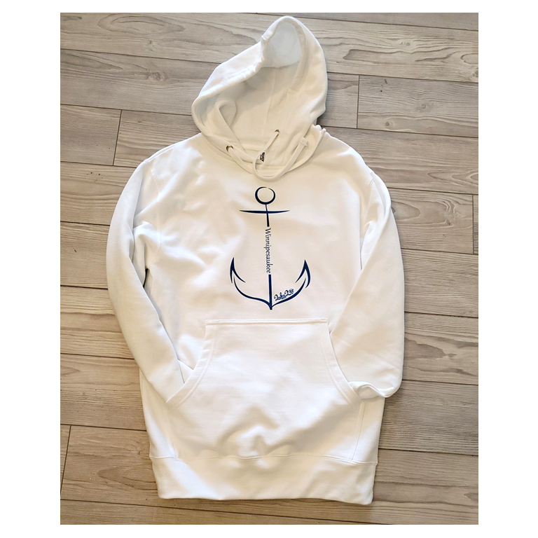 Anchor White Sweatshirt