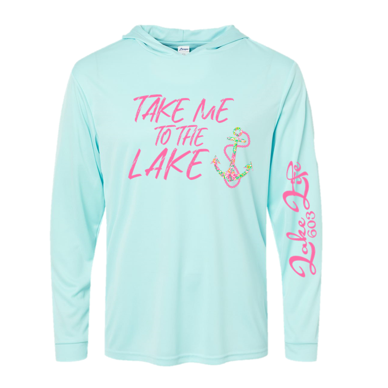 Take Me to the Lake Long Sleeve Hooded
