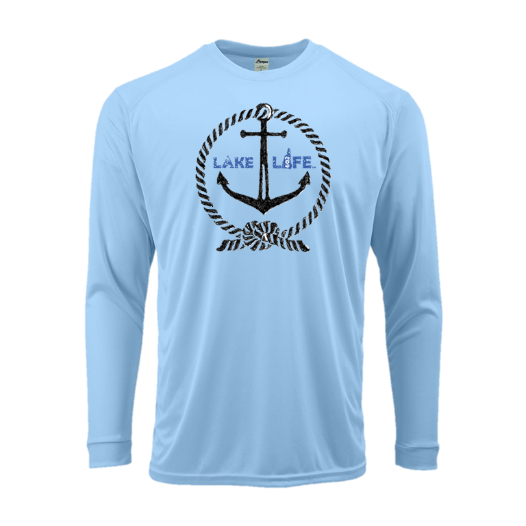Lake Life Anchor Long Sleeve UPF