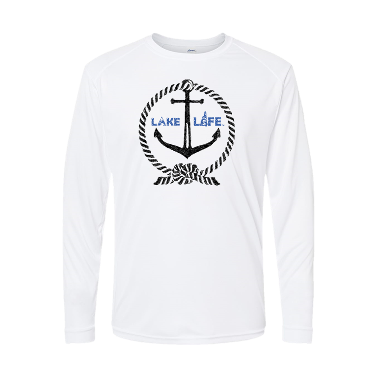Lake Life Anchor Long Sleeve UPF