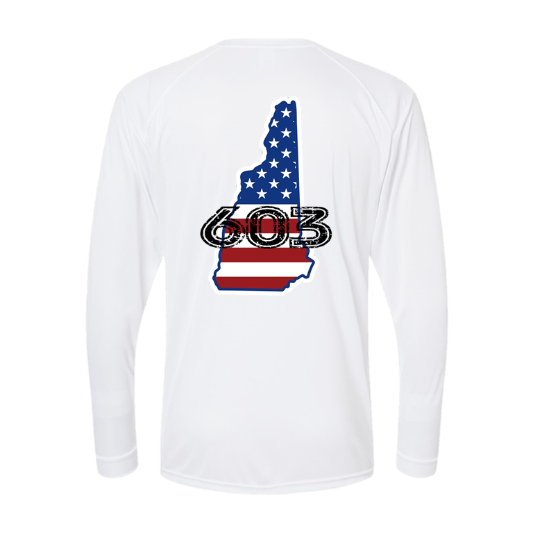 NH Outline Flag 603