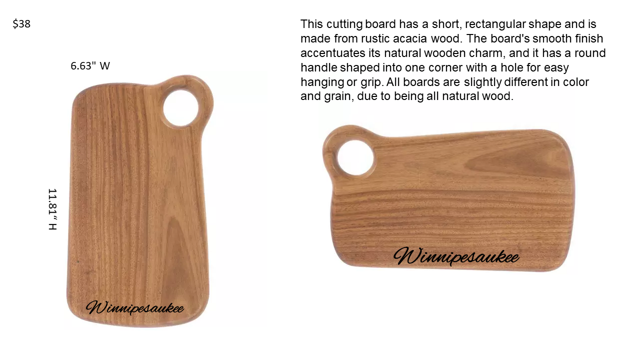 Personalized Small Charcuterie Board