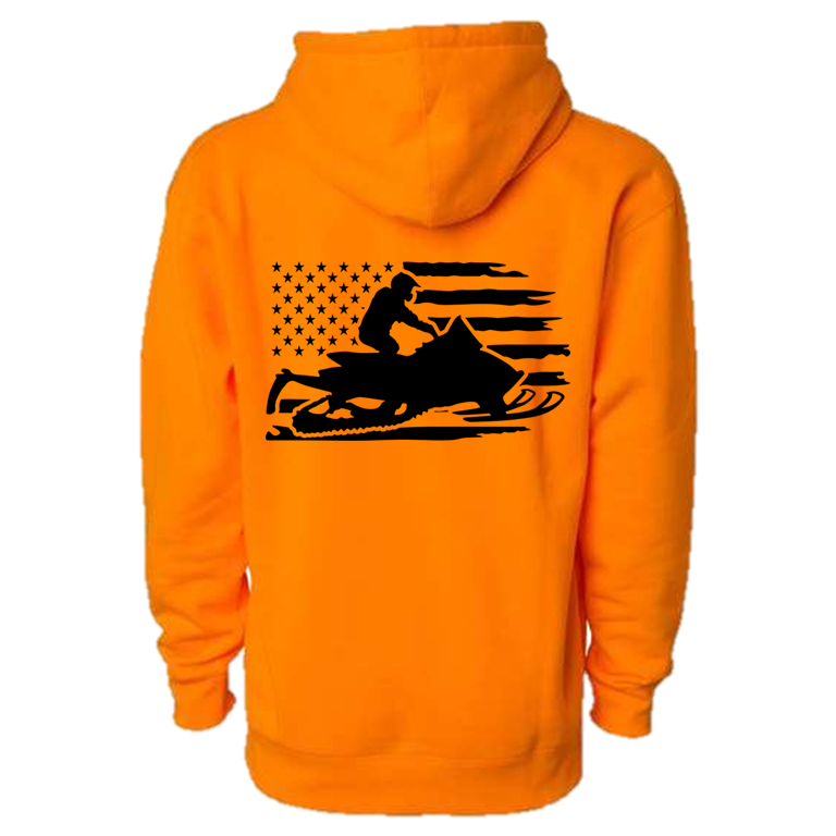 Heavyweight Flag Sled Hoodie