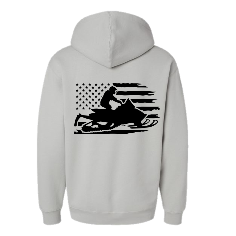Heavyweight Flag Sled Hoodie