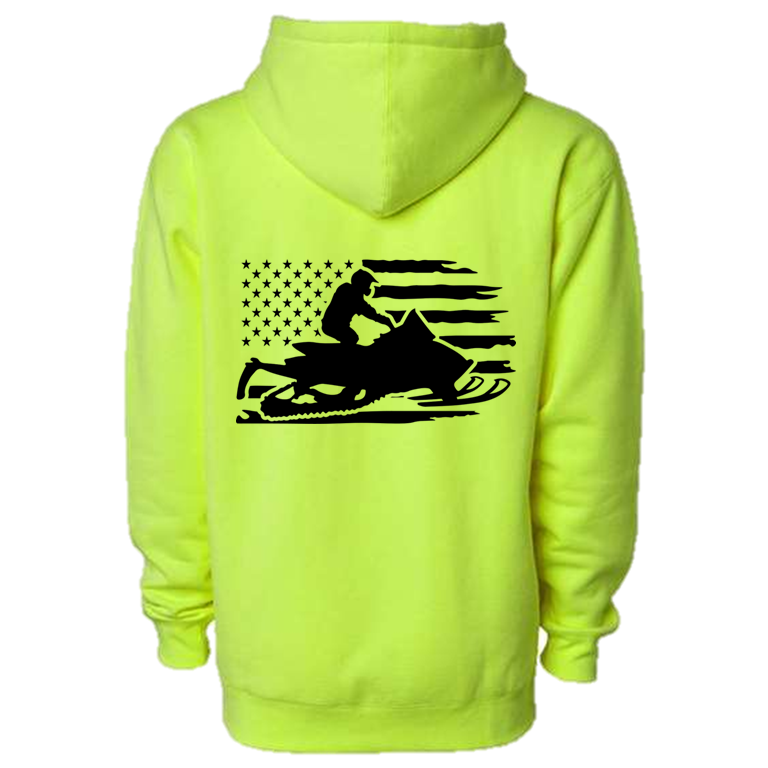 Heavyweight Flag Sled Hoodie