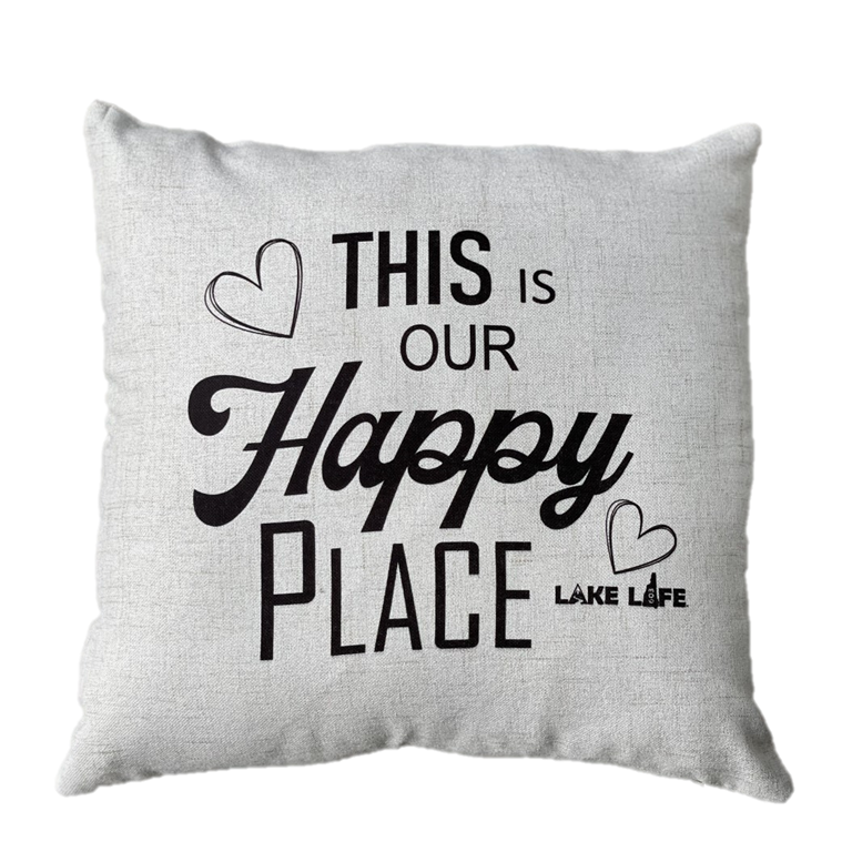 Happy Place Pillow