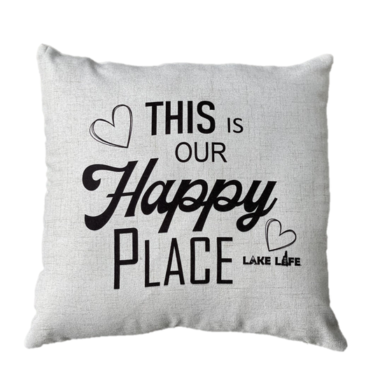 Happy Place Pillow