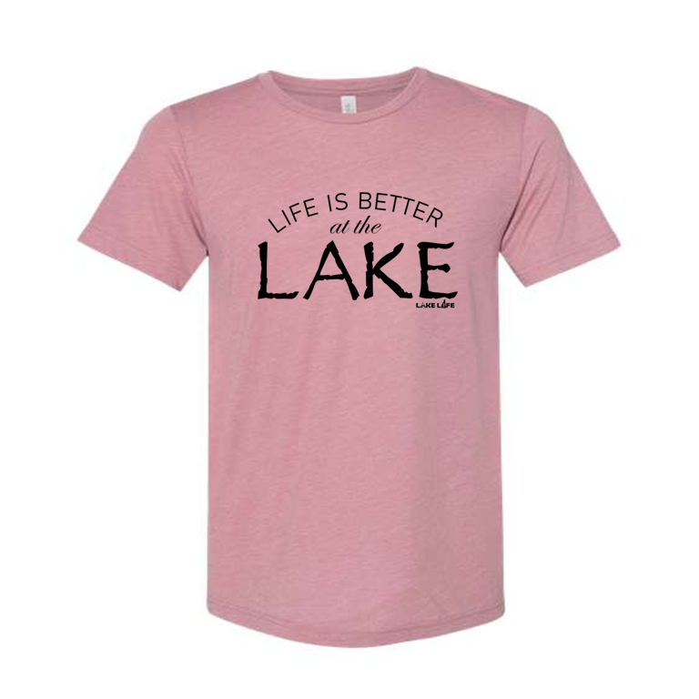 Life is better at the lake tee