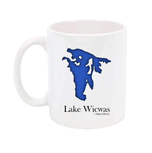 Lake Wicwas 15 oz coffee mug