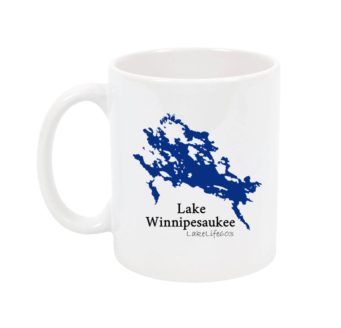 Lake Winnipesaukee 15 oz coffee mug