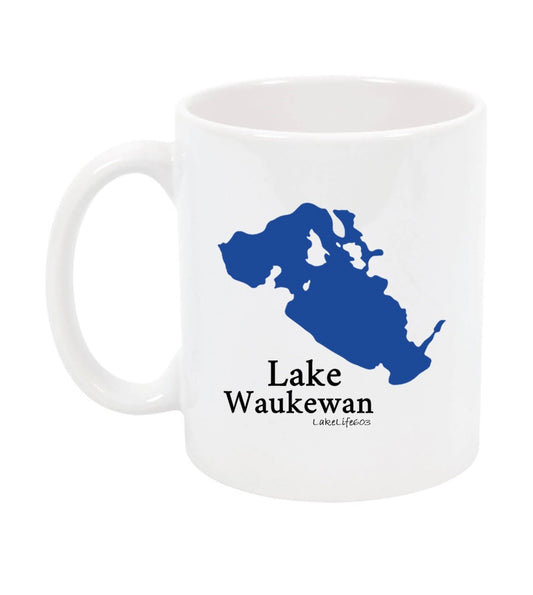 Lake Waukewan 15 oz mug