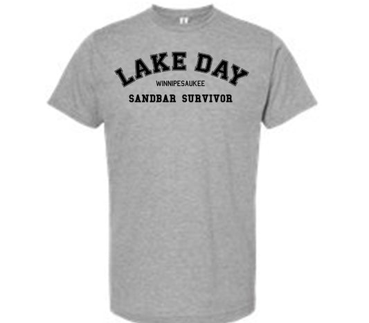 Lake Day Winnipesaukee Sandbar Survivor