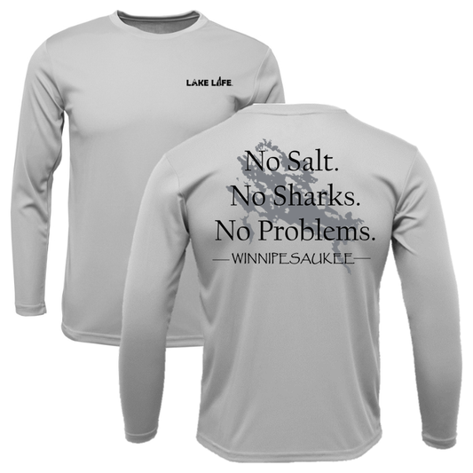 No Salt, No Sharks, No Problems UPF Long Sleeve