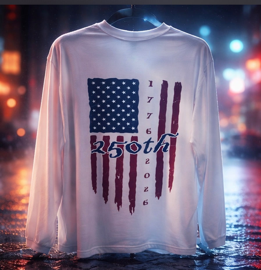 250th Flag UPF Shirt