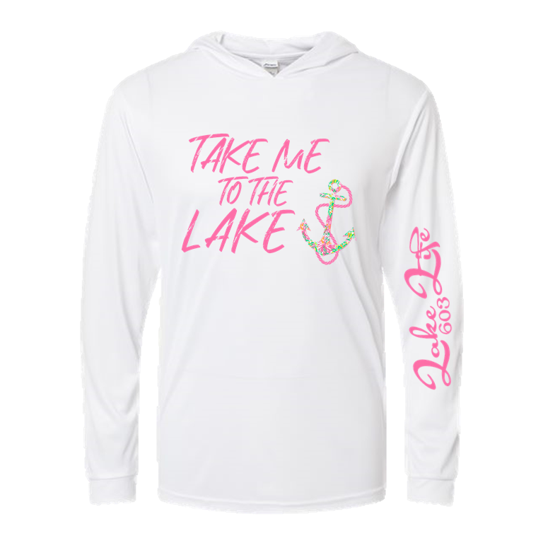 Take Me to the Lake Long Sleeve Hooded