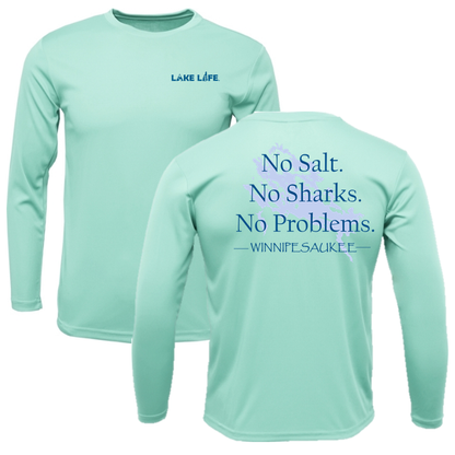 No Salt, No Sharks, No Problems UPF Long Sleeve