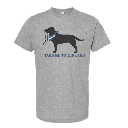 Take Me To The Lake Dog T-shirt