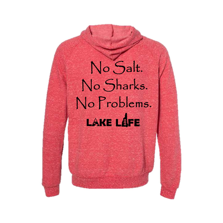 No Salt No Sharks No Problems Hoodie